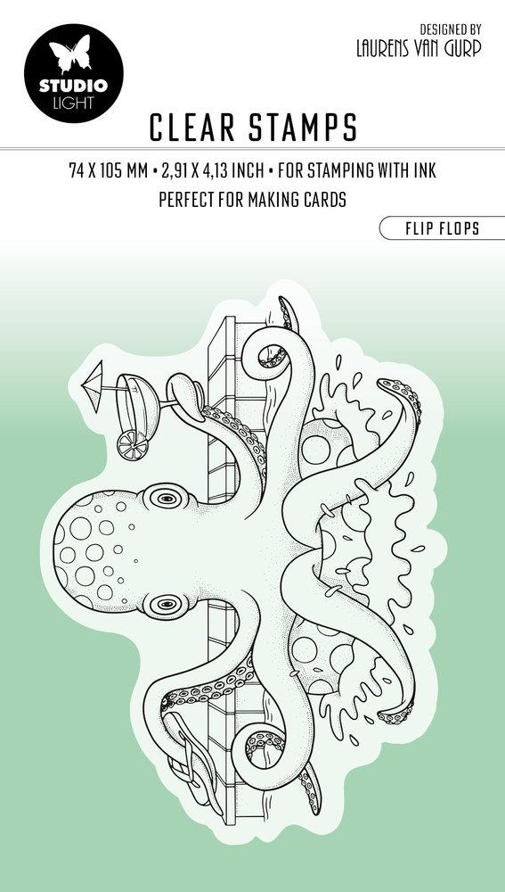 Studio Light Clear Stamps Flip Flops by Laurens #460