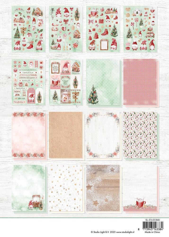 Studio Light DIY A4 Block Gingerbread Christmas #49