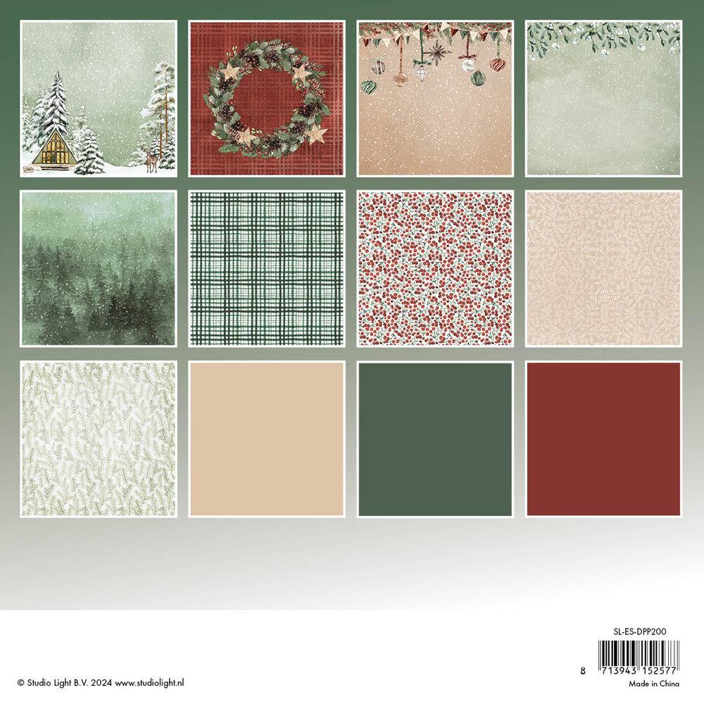 Studio Light Festive Forest 8x8 Paper Pad #200