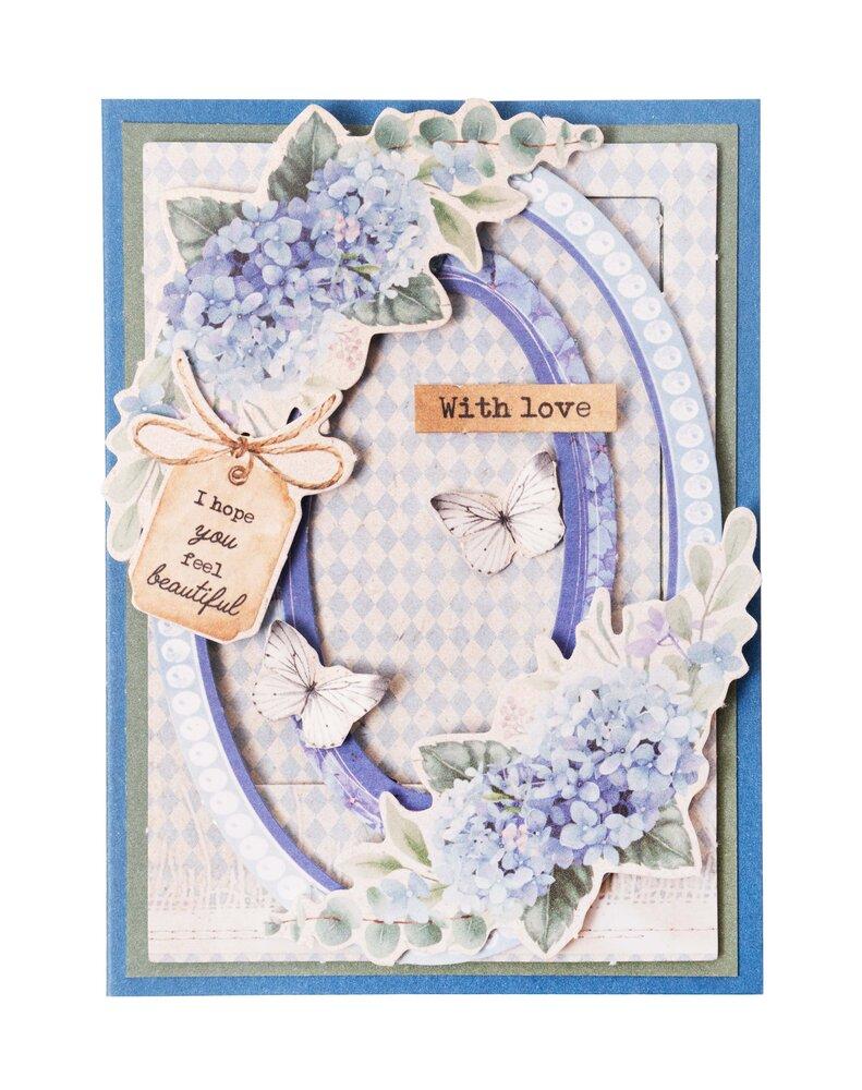 Studio Light Hydrangea Frames DIY Block #66