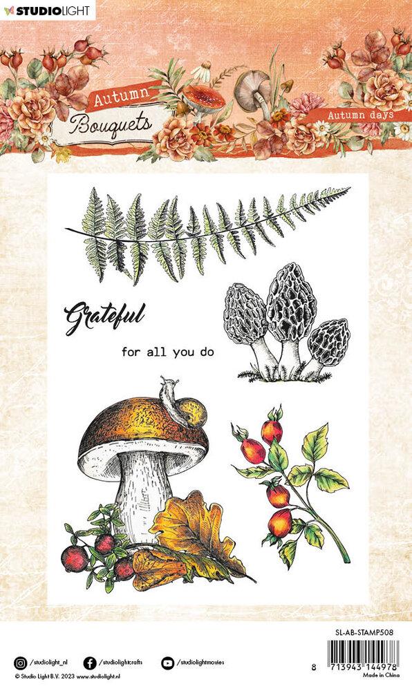 Studio Lights Clear Stamps Autumn Days #508