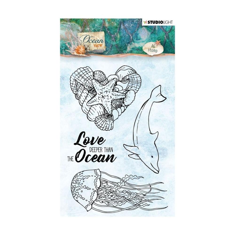 Studio Light Clear Stamps Ocean View #368