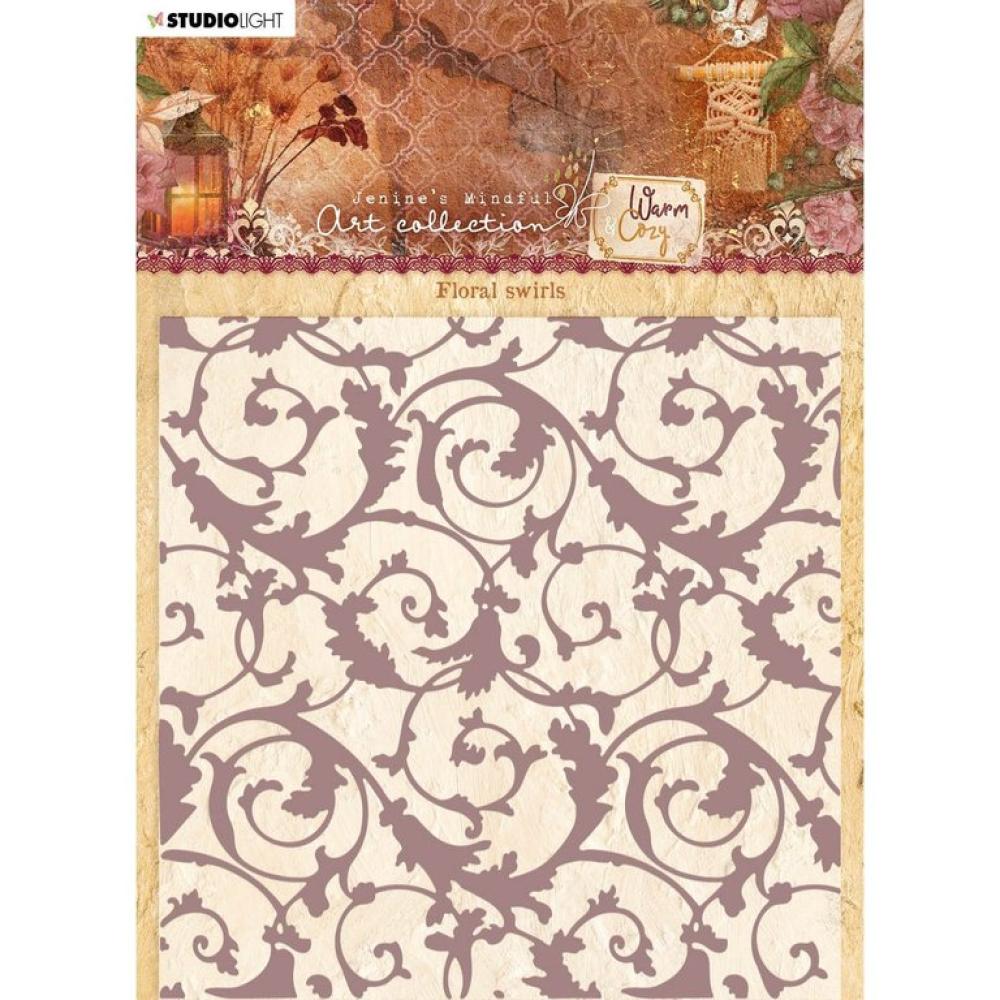 Studio Light Embossing Folder Warm & Cozy #07