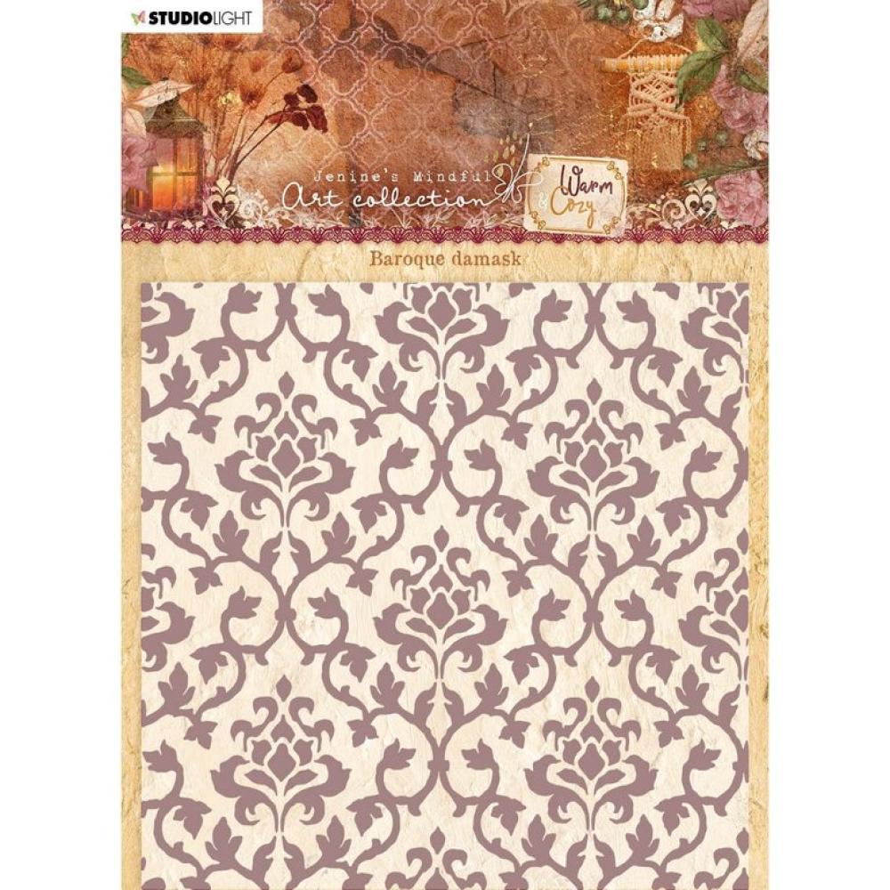 Studio Light Embossing Folder Warm & Cozy #08