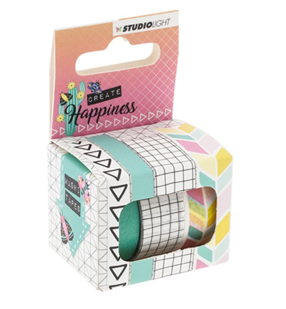 Studio Light Washi Tape Create Hapiness #01