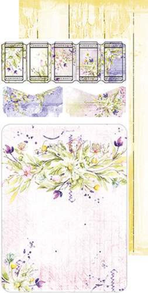 Craft O Clock Mixed Media Kit Summer Flowers