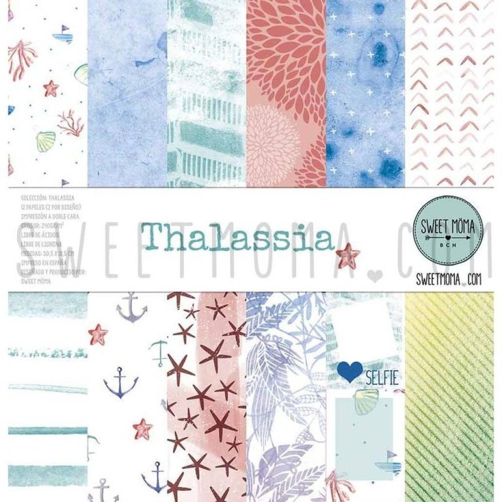 Sweet Möma 12x12 Paper Pad Thalassia #05