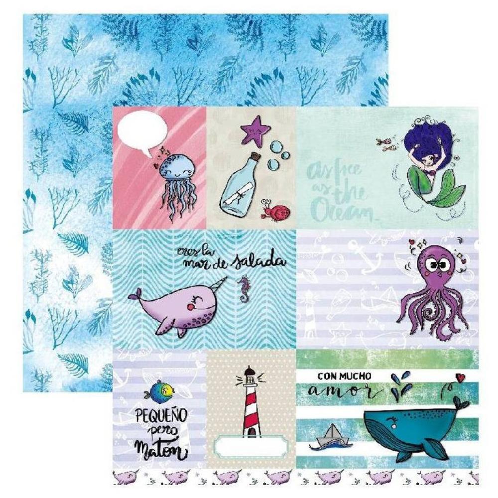 Sweet Möma Paper Pad 12x12 Oceanica #14