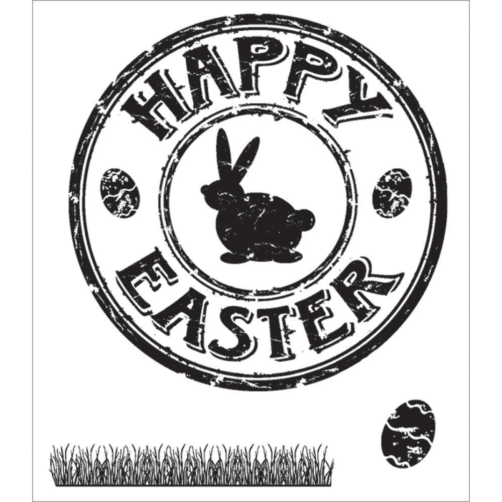 Technique Tuesday Clear Stamps Easter Seal #EASTS