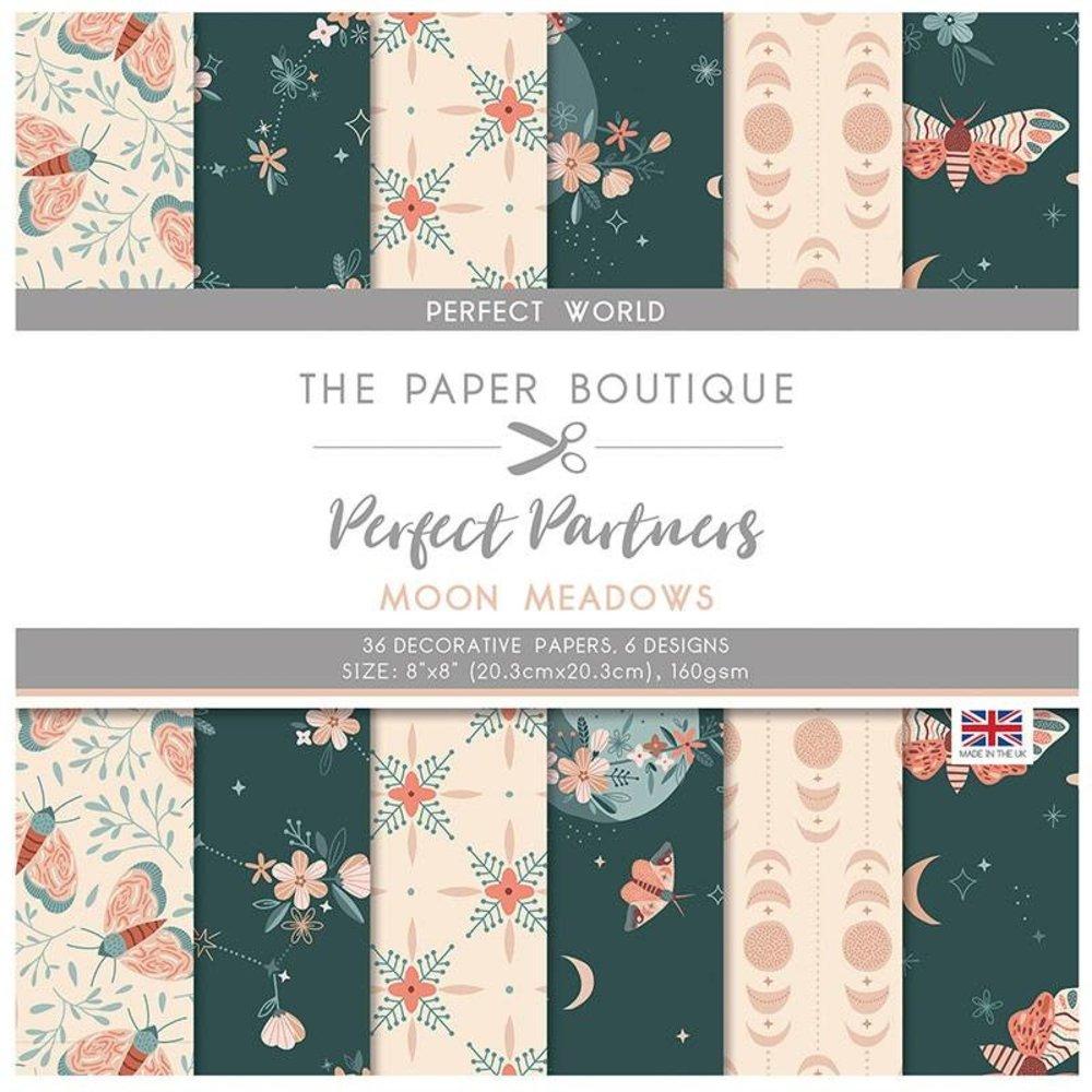 The Paper Boutique 8x8 Decorative Papers Pad Moon Meadows #1558