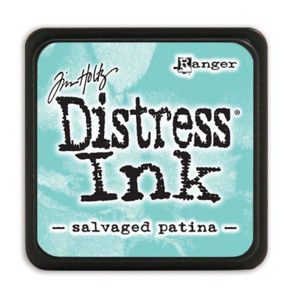 Tim Holtz Distress Mini Ink Pad Salvaged Patina