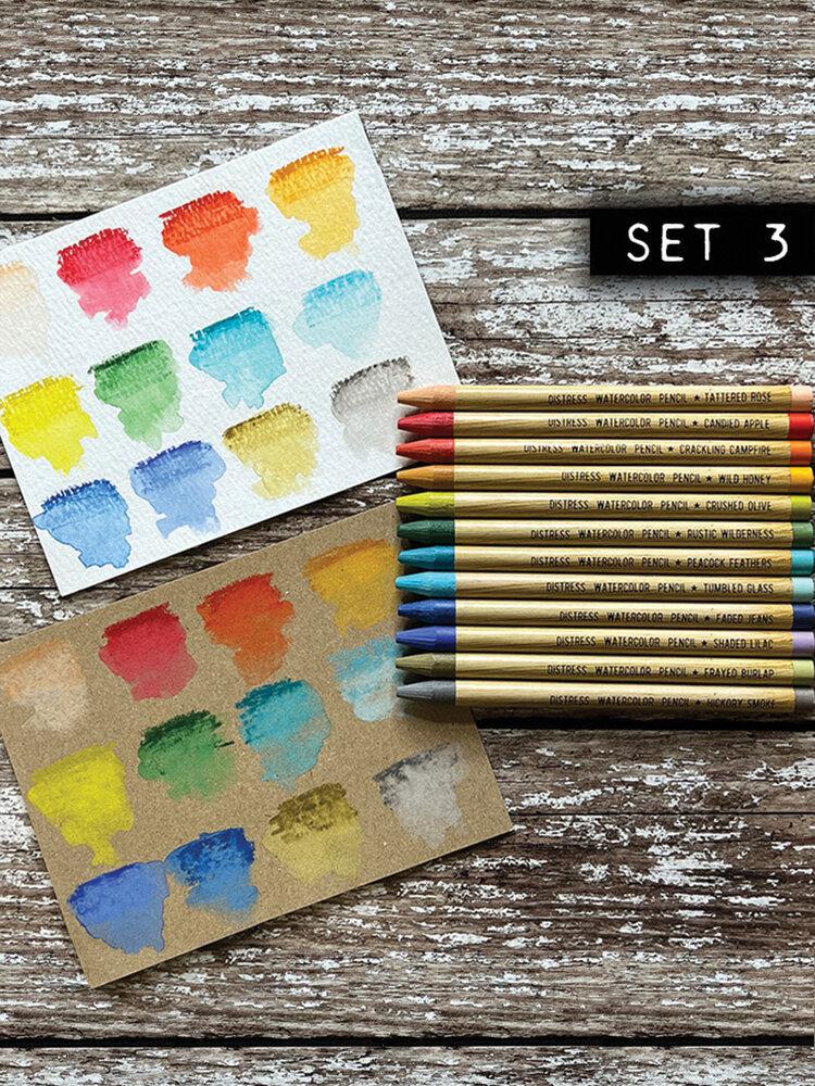 Tim Holtz Distress Watercolor Pencils Kit 3