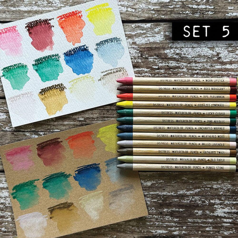 Tim Holtz Distress Watercolor Pencils Kit 5