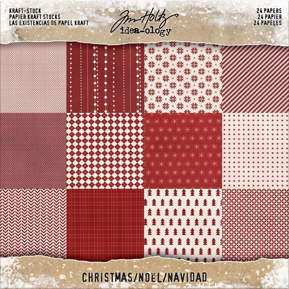 Tim Holtz Idea-Ology Paper Stash Christmas #TH93626