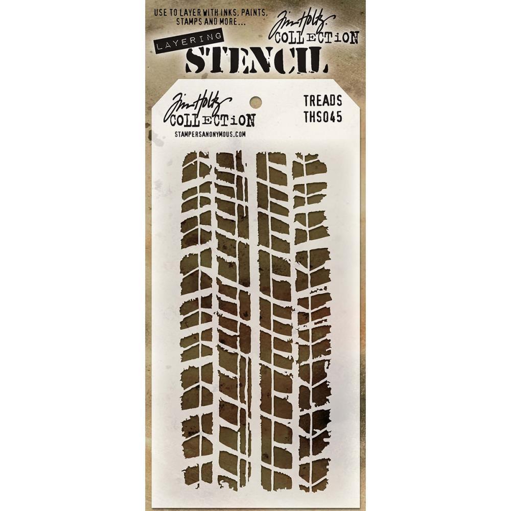 Tim Holtz Layered Stencil Treads