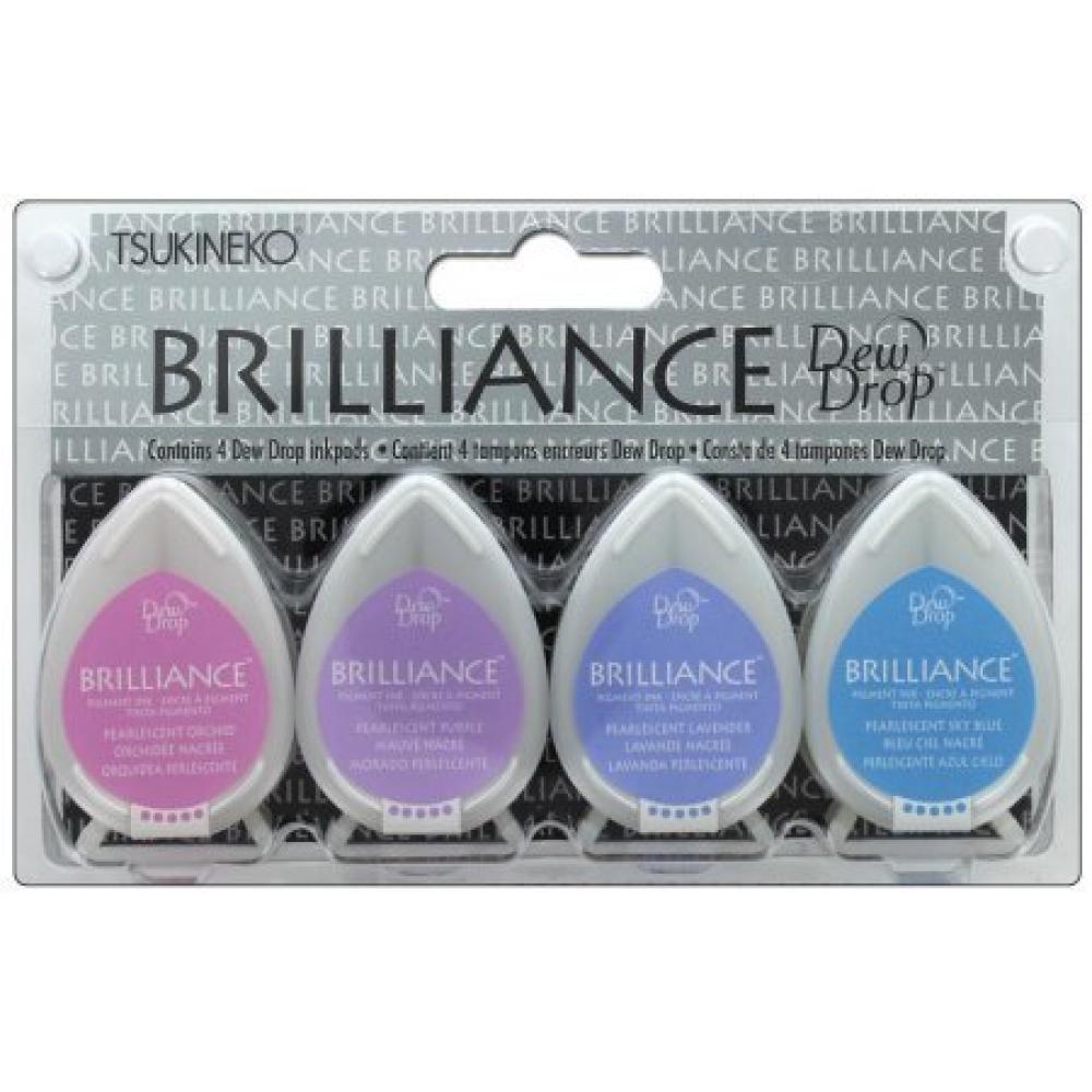 Tsukineko Brilliance Pigment Ink Jewel Tone