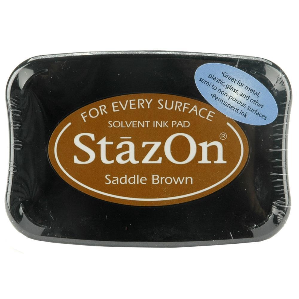 Tsukineko StazOn Stempelkissen Saddle Brown