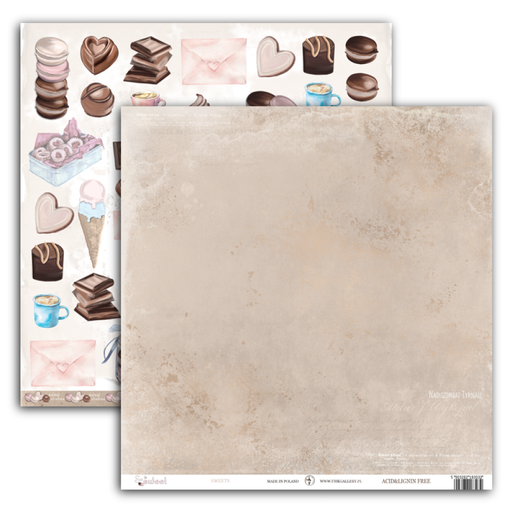 UHK Gallery 12x12 Paper Pad So Sweet