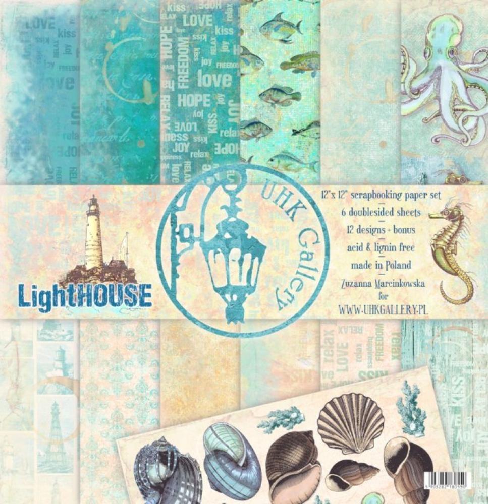 UHK Gallery 12x12 Paper Pad LightHOUSE