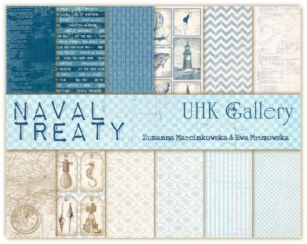 UHK Gallery 12x12 Paper Pad Naval Treaty