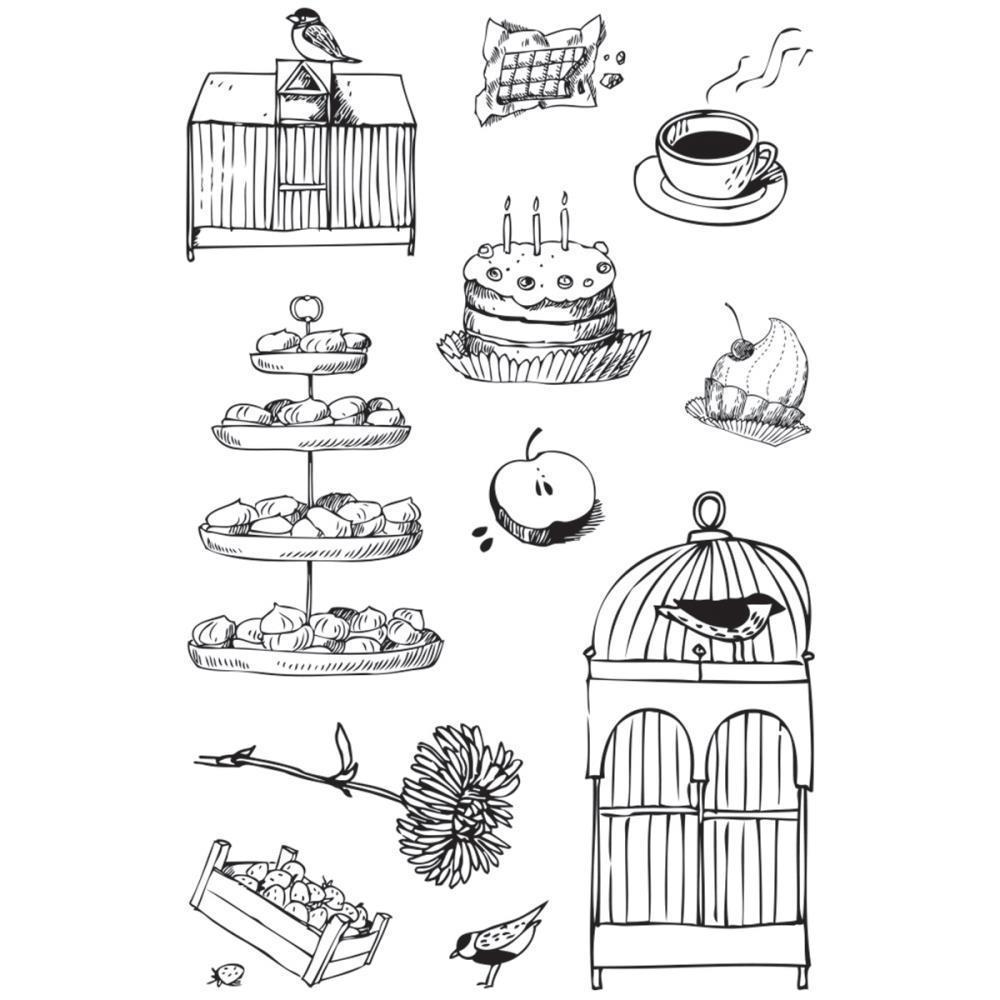 Ultimate Crafts Stamp High Tea