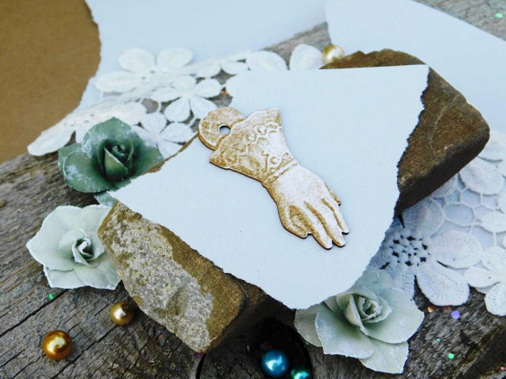 Creative Studio Chipboard Memories Hand #2530