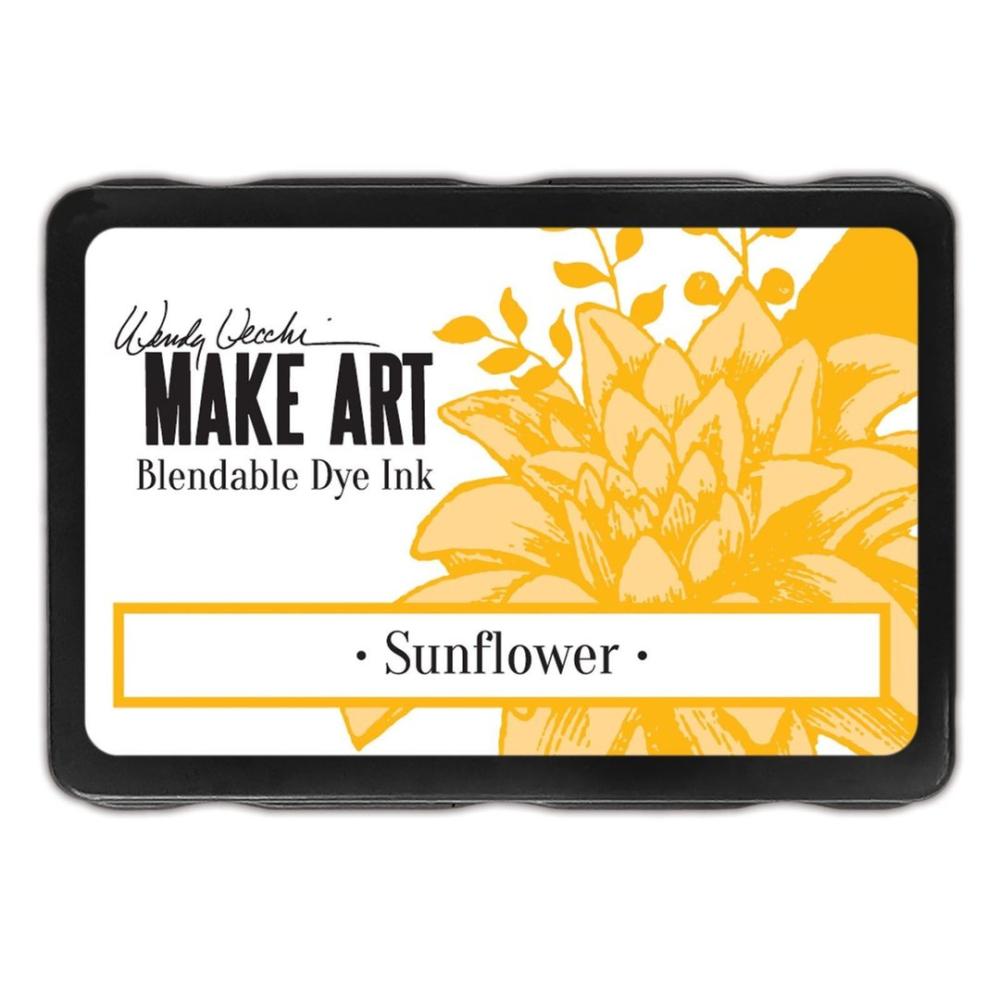 Wendy Vecchi Make Art Ink Sunflower #62653