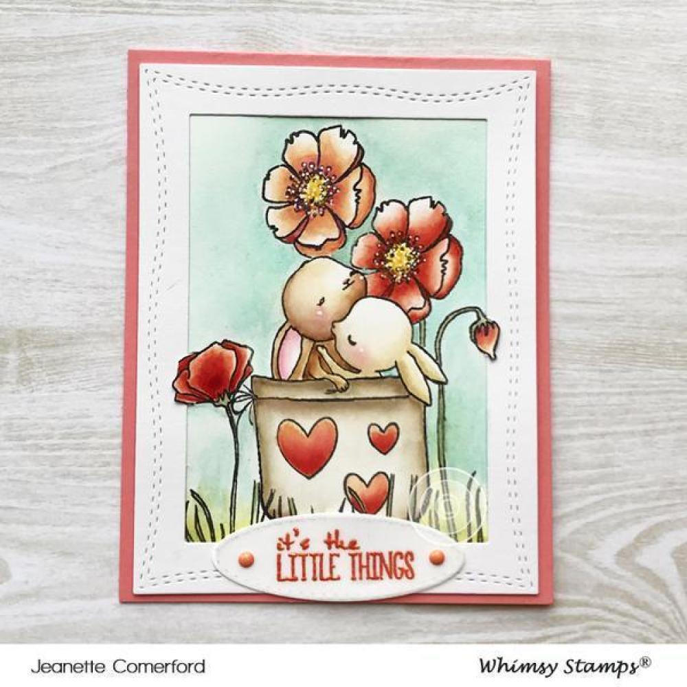 Whimsy Clear Stamps Set Bunny Buddies