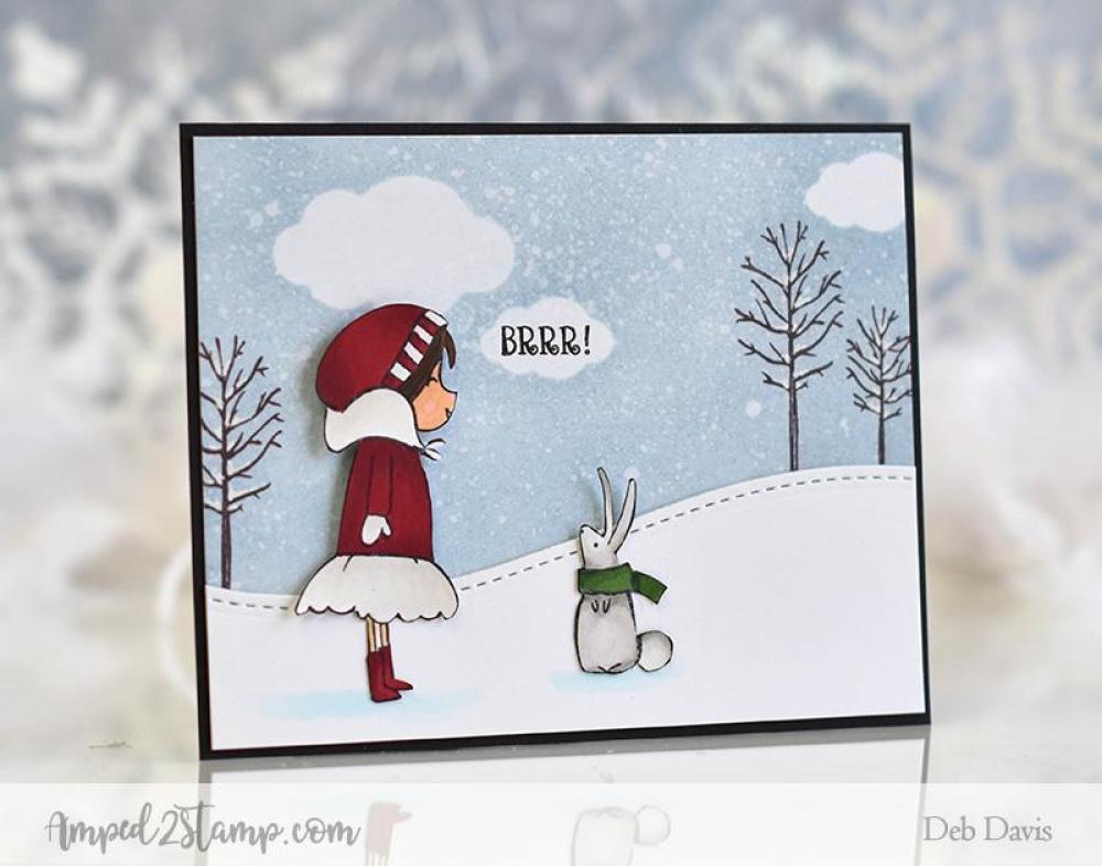 Whimsy Stamps Bundled Up