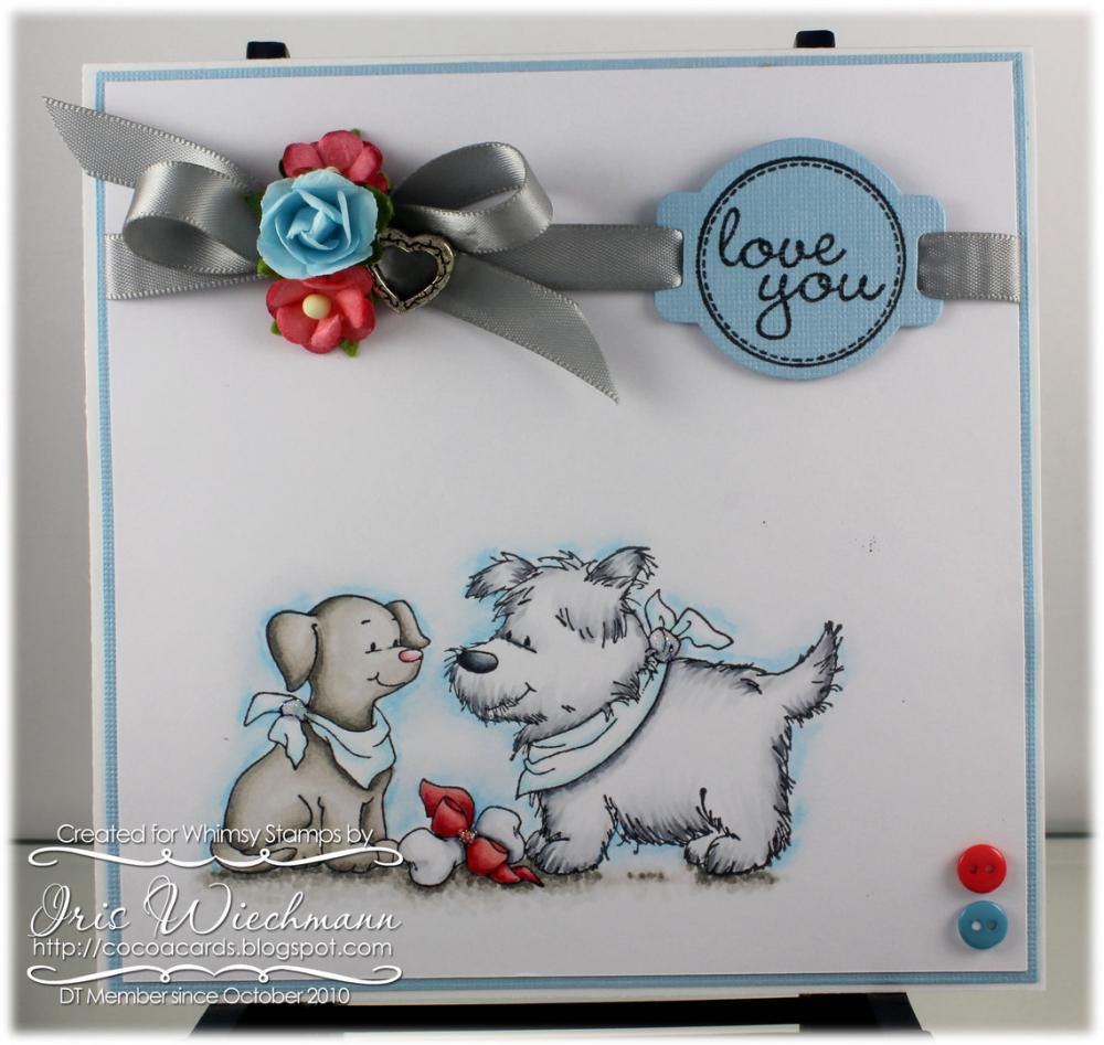 Whimsy Stamps Doggie Gift