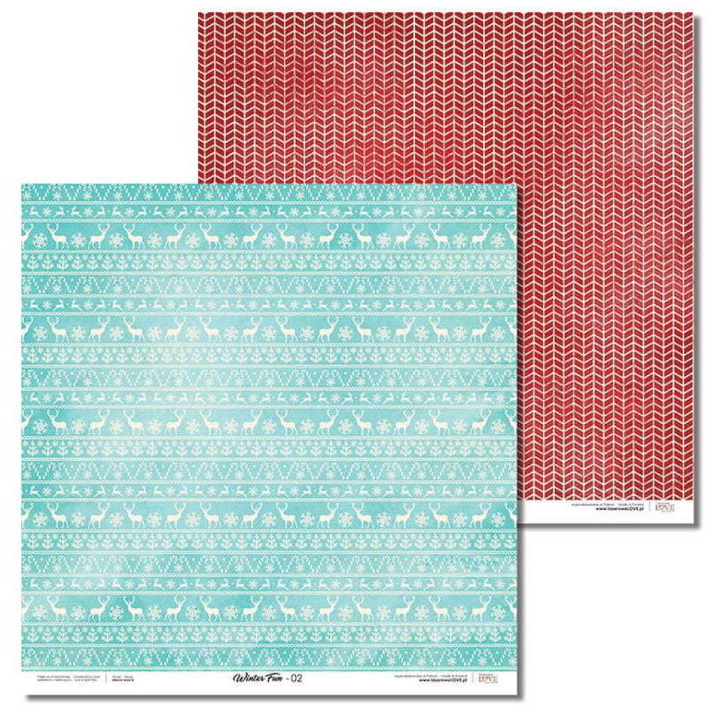 Laserowe LOVE 12x12 Paper Pack Winter Fun