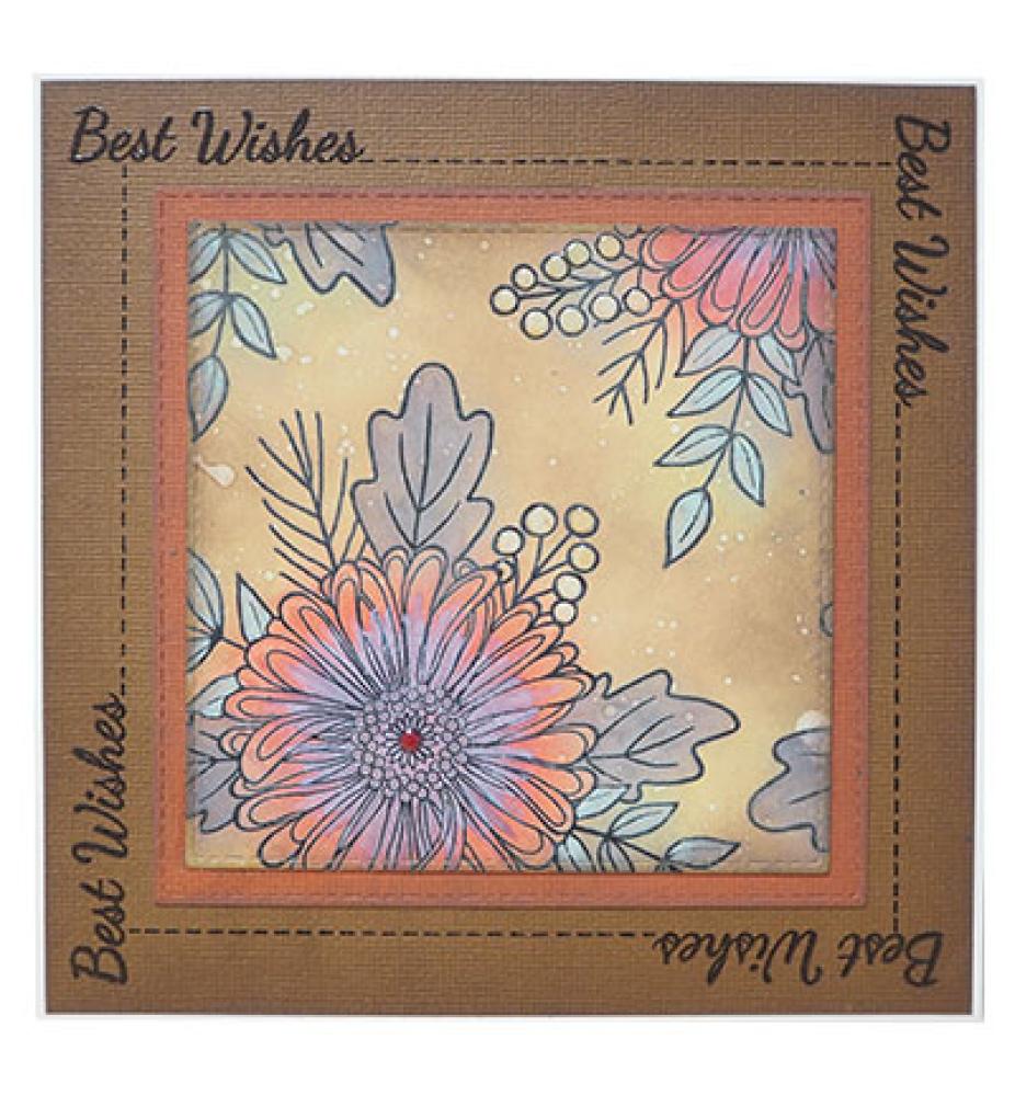 Woodware Clear Magic Bold Blooms Tracey JGS558