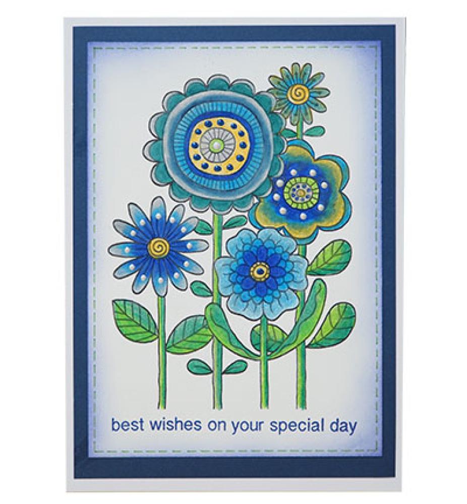 Woodware Clear Magic Stamp Big Bunch JGS556