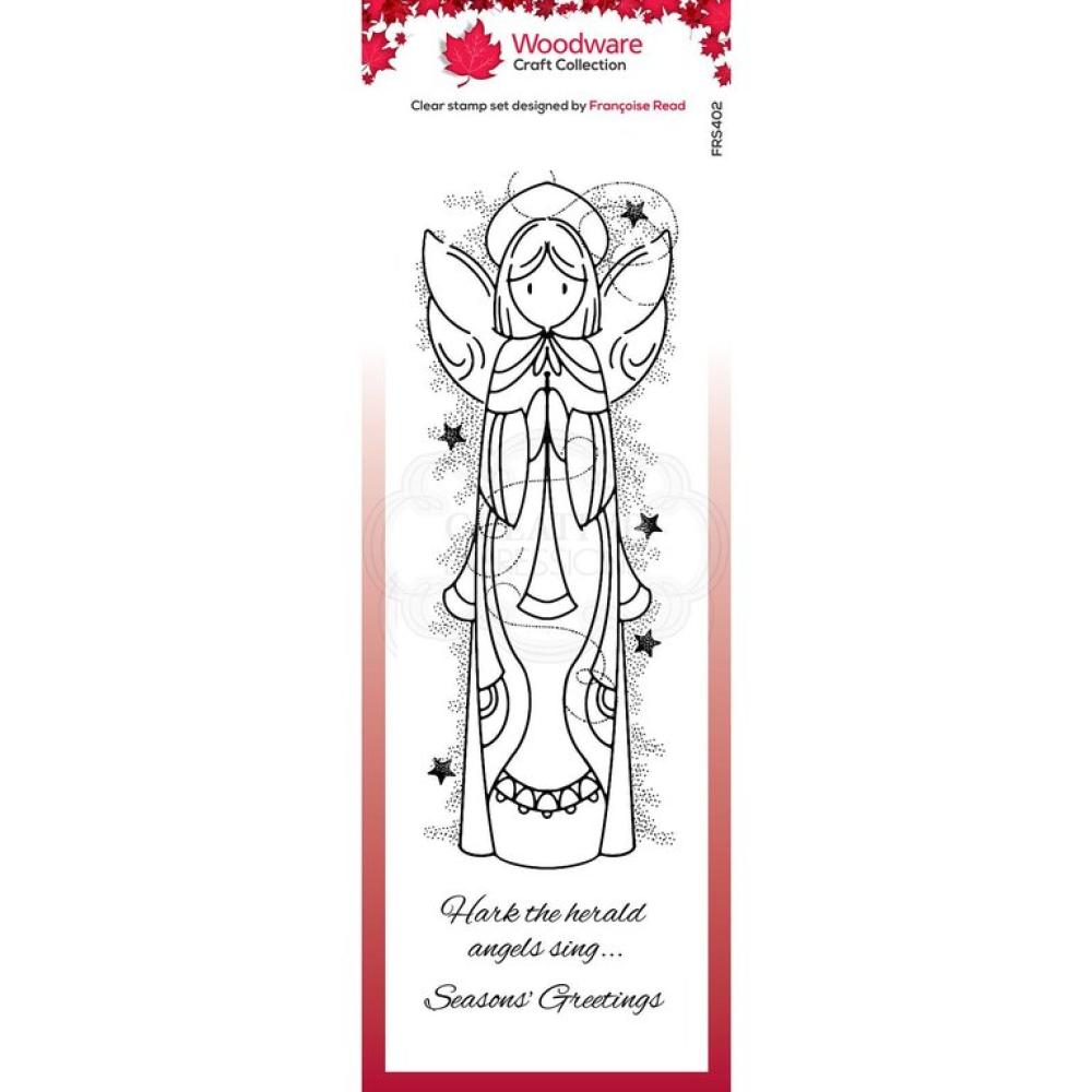 Woodware Clear Magic Stamp Celestial Angel FRS402