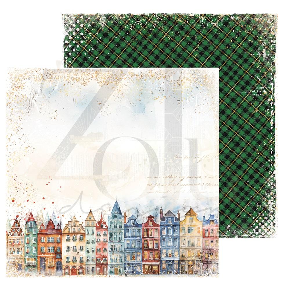 ZoJu Design 12x12 Paper Pack Happy Santa