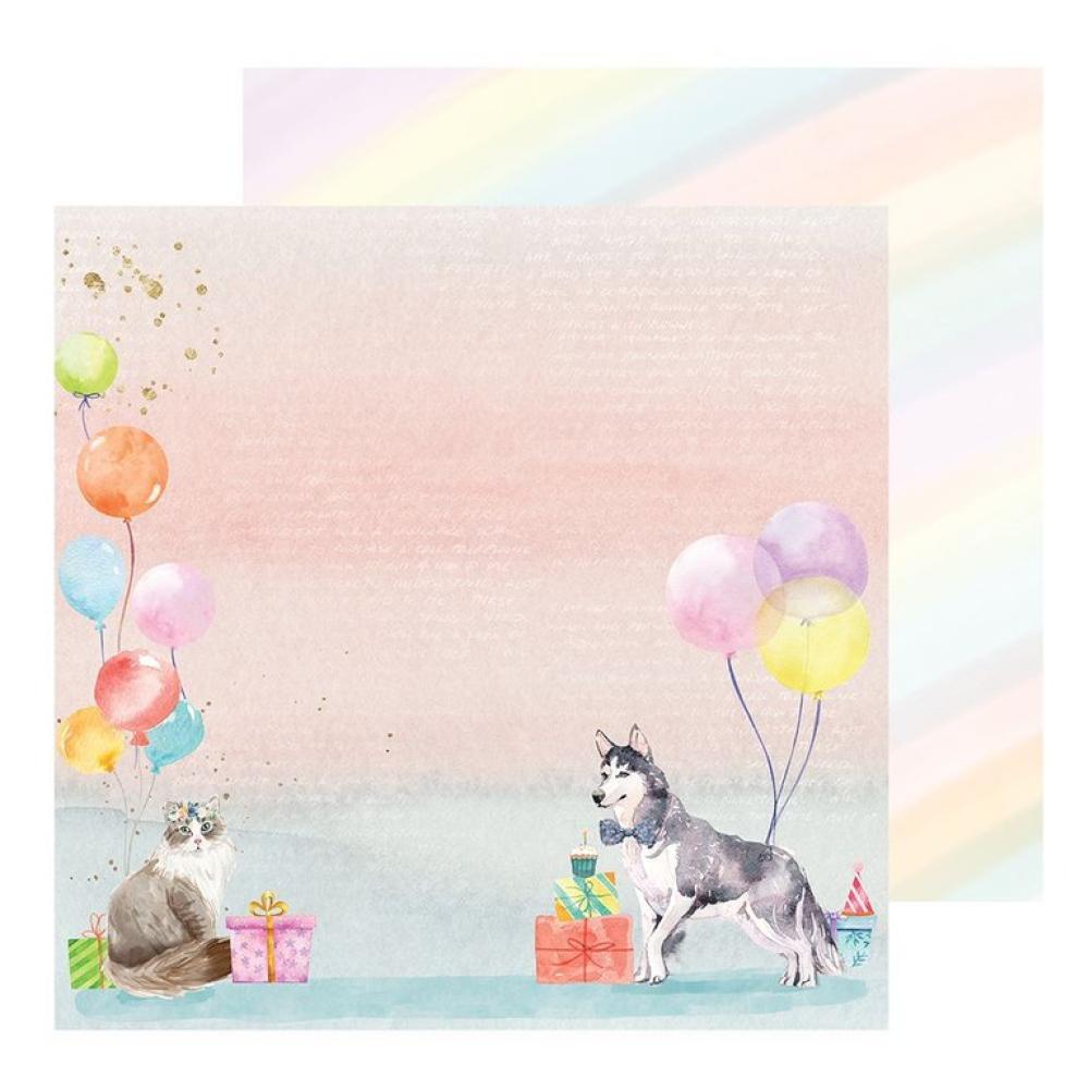 ZoJu Design 12x12 Paper Pack Pet Party