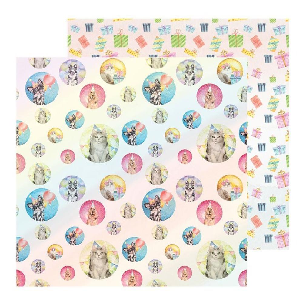 ZoJu Design 12x12 Paper Pack Pet Party