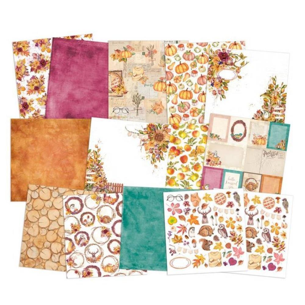 Piatek 13 Paper Pad 12x12 The Fours Seasons Autumn