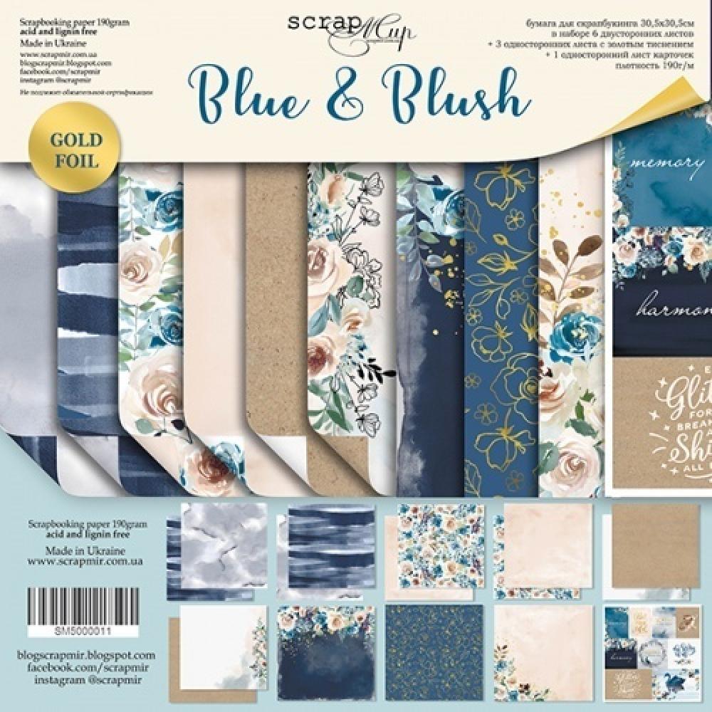 ScrapMir Scrapbooking Kit Blue & Blush