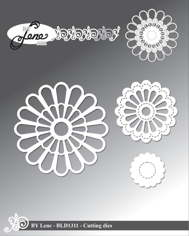 by Lene Doily 3 Cutting & Embossing Dies #1311