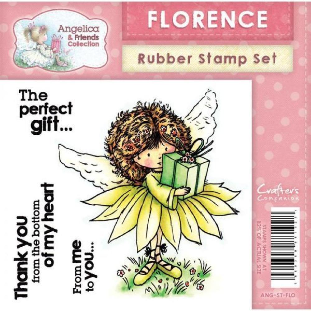 SALE Angelica and Friends - Florence Stamp Set by Crafter's Companion