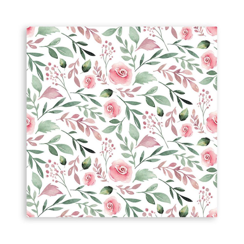 Stamperia 12x12 Paper Pad Christmas Rose SBBXL12