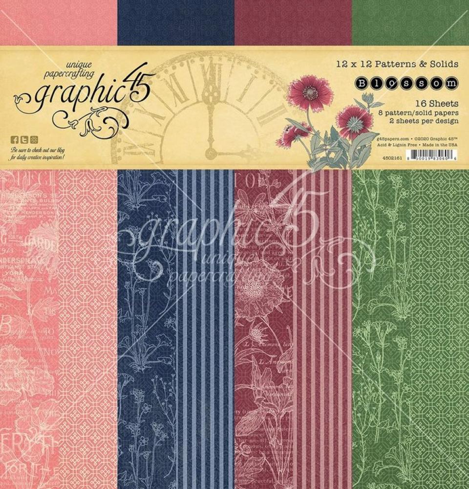 Graphic 45 Blossom Scrapbooking Kit