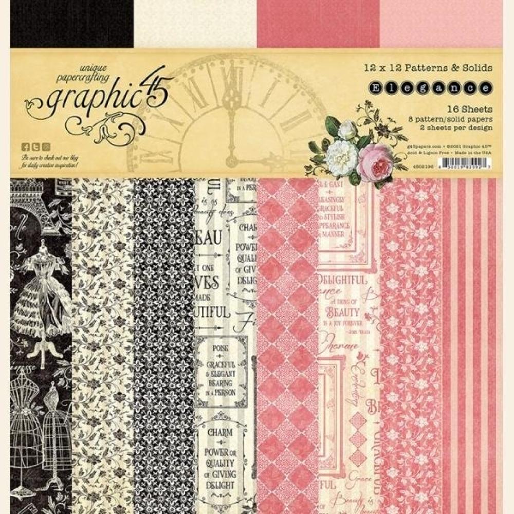 Graphic 45 Scrapbooking Kit Elegance