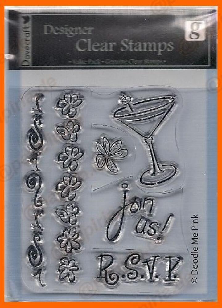 Designer Clear Stamp - Join Us