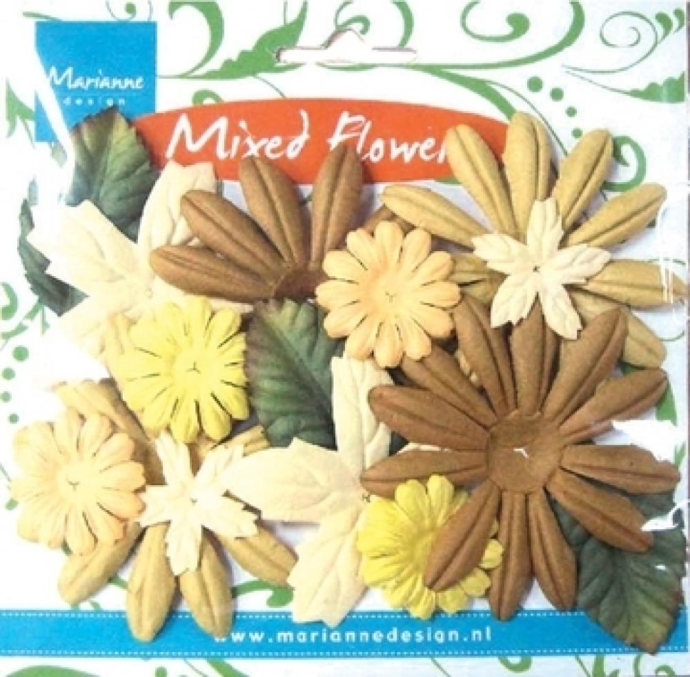 Marianne Design - Mixed Flowers - green