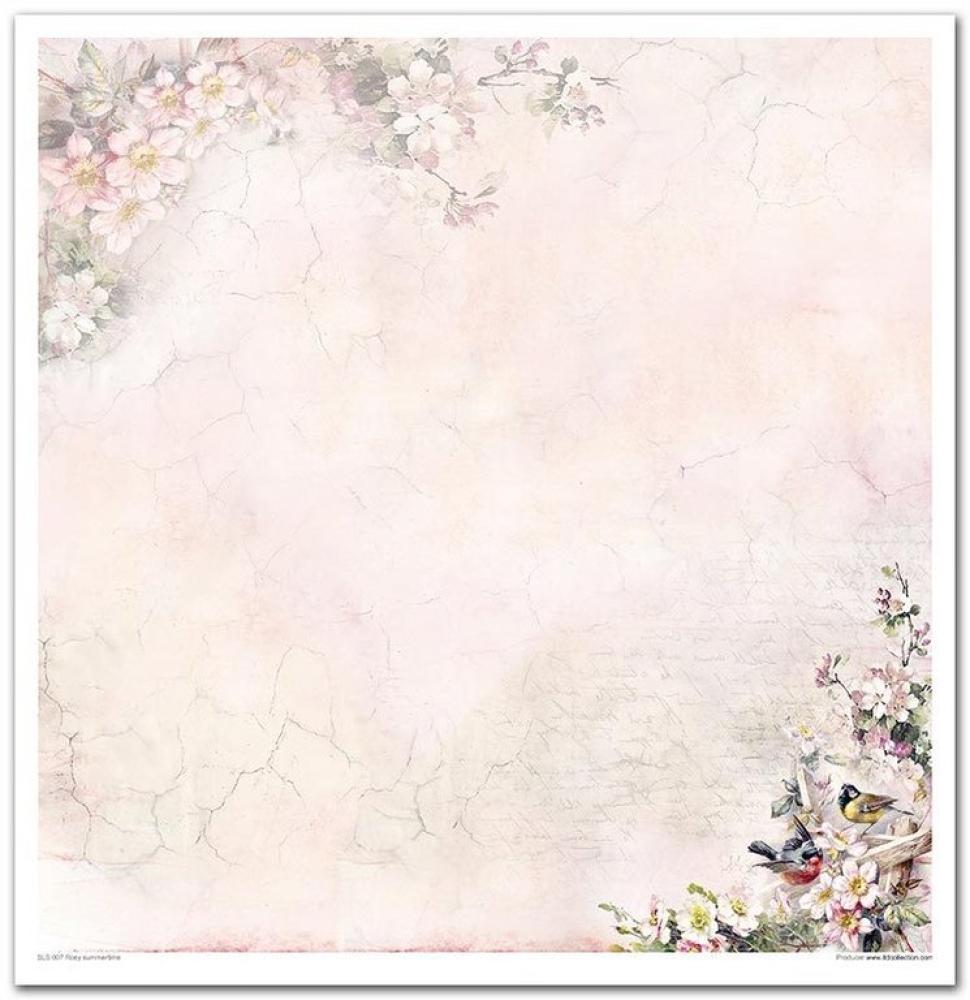 ITD Collection 12x12 Paper Pad Rosy Summertime #007