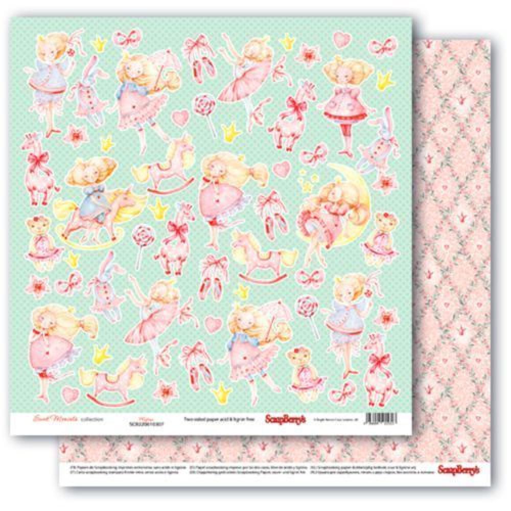 ScrapBerry´s 12x12 Scrapbooking Paper Pack Sweet Moments