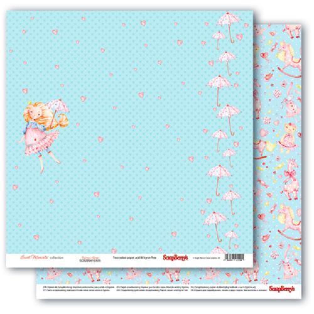 ScrapBerry´s 12x12 Scrapbooking Paper Pack Sweet Moments