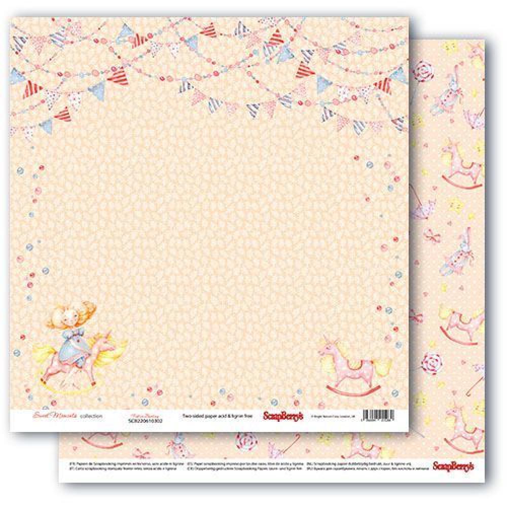 ScrapBerry´s 12x12 Scrapbooking Paper Pack Sweet Moments